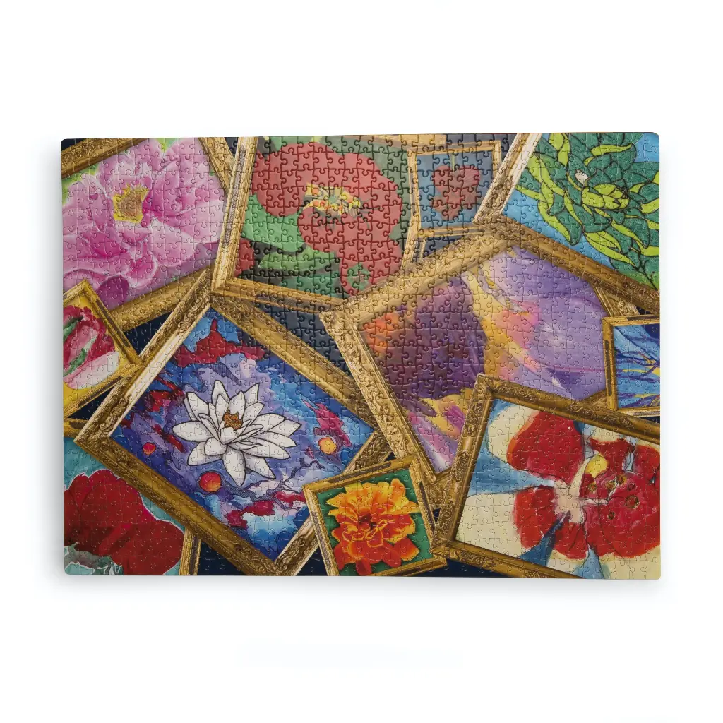 Kikkerland - Puzzle "Flower Power" 1000 pieces