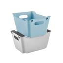 Keeeper - Boite de rangement gris 6L