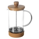 Cafetière à Piston en verre et bambou 600ml