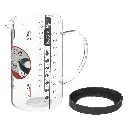 FIVE - Verre Doseur Gradué "Sili-top" 1L 