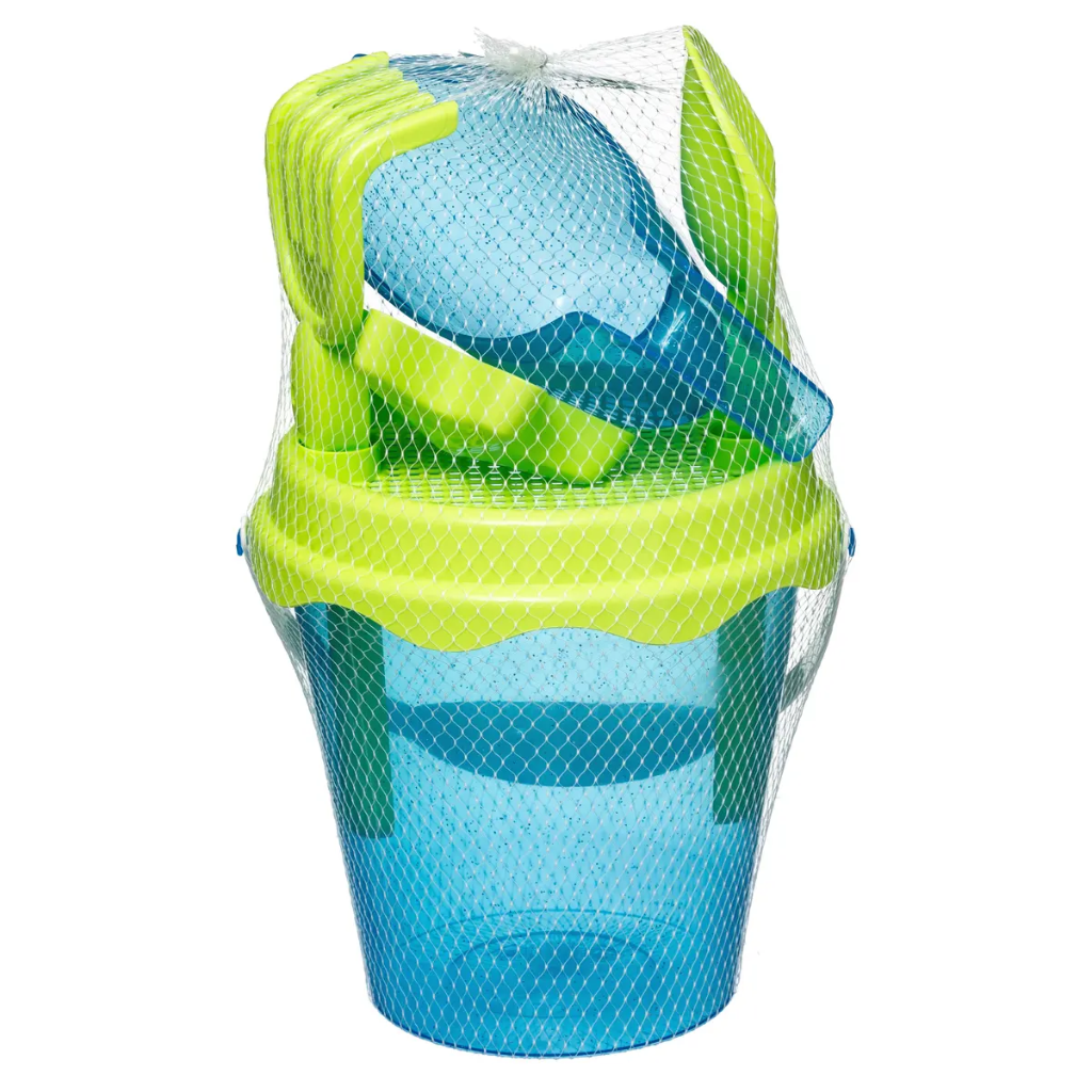 Intex - Seau pailleté garni 17cm