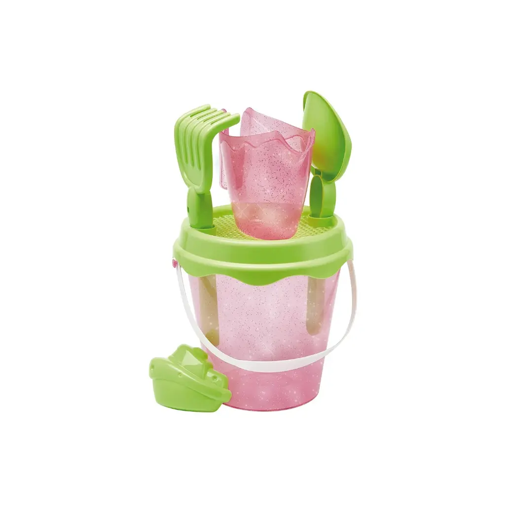 Écoiffier - Seau de plage pailleté garni 17 cm