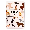 Carnet de note A5 - Motif Chiens "Barks"