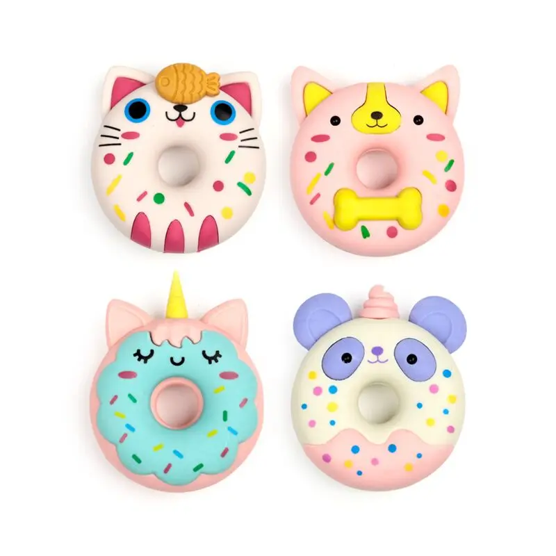 Gomme Fantaisie Donut & Licorne en Coffret
