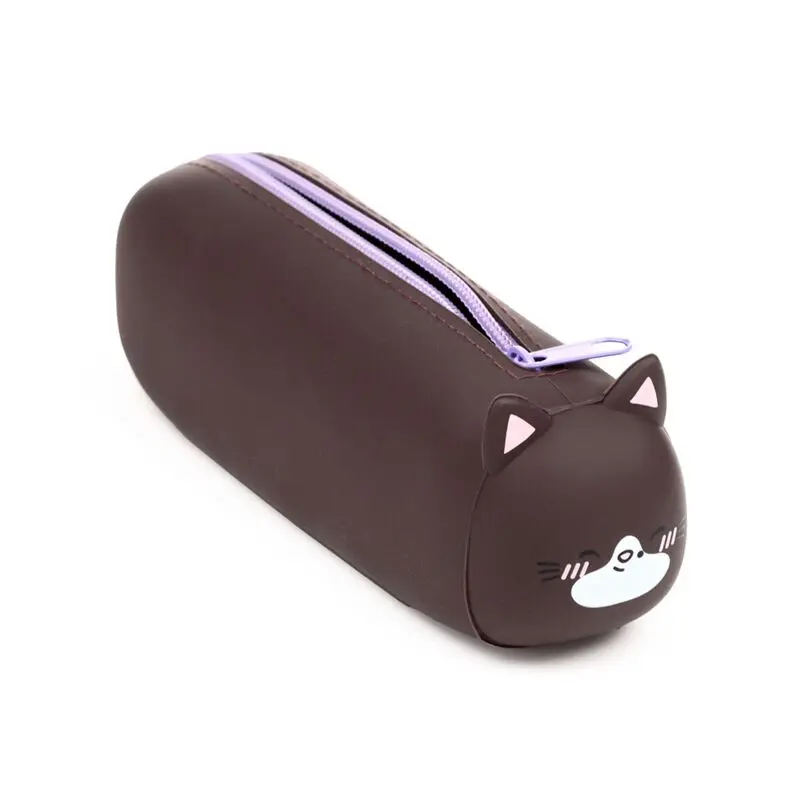 Trousse en Silicone (Smudge le Chaton)