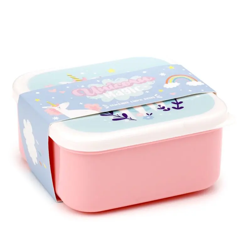 Lot de 3 Boîtes à Lunch (Licorne Magique)