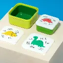 Lot de 3 Boîtes à Lunch (Dinosaures)