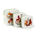 Lot de 3 Boîtes à Lunch (Barks)