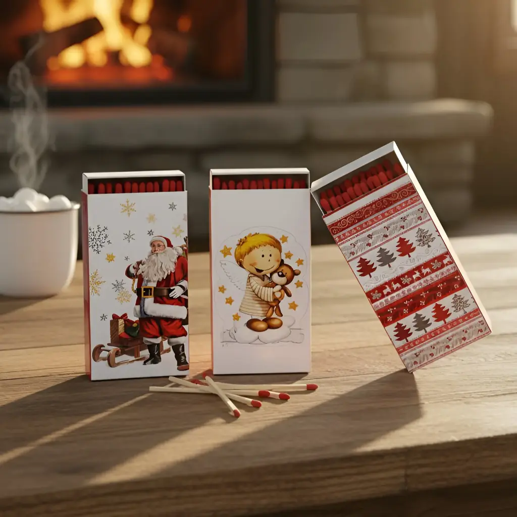 [4326470457080] Grande allumettes avec motifs de noël