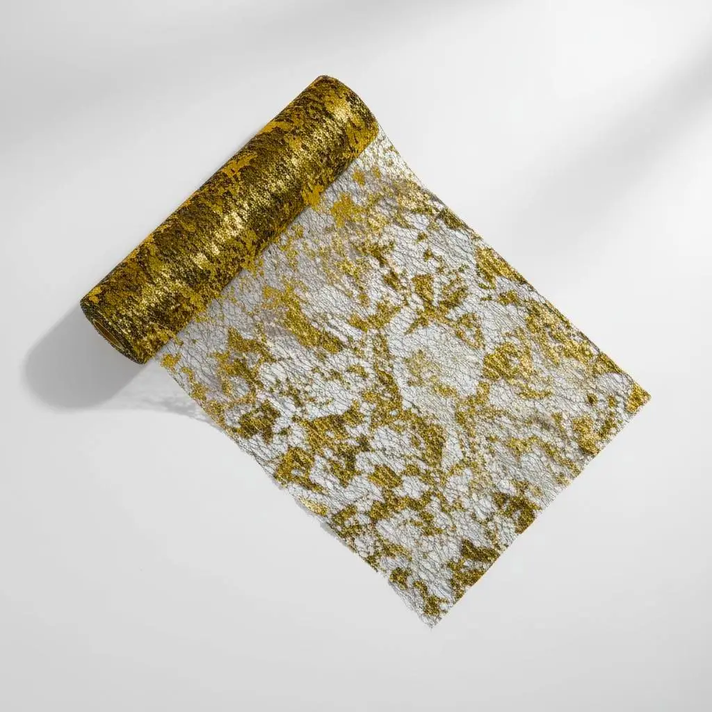 [3560239650713] Chemin de table Noël en maille (28x500cm)