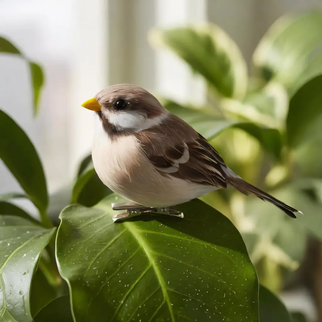 [3560232830969] Sujet de Noël - Petit oiseau 12 cm