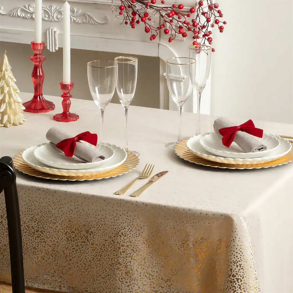 [3560238601259] Nappe de Noël Astra (140x240cm)