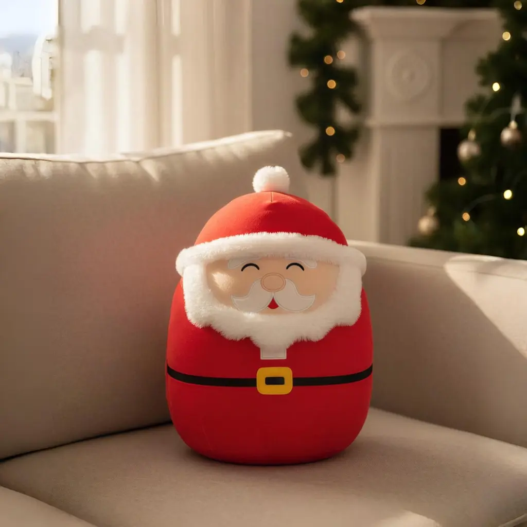 Peluche Père Noël Squishy (35cm)