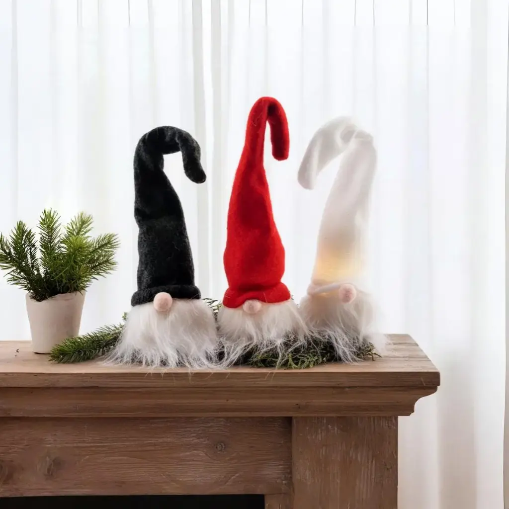 [4032037670341] Lutin avec Chapeau Lumineux