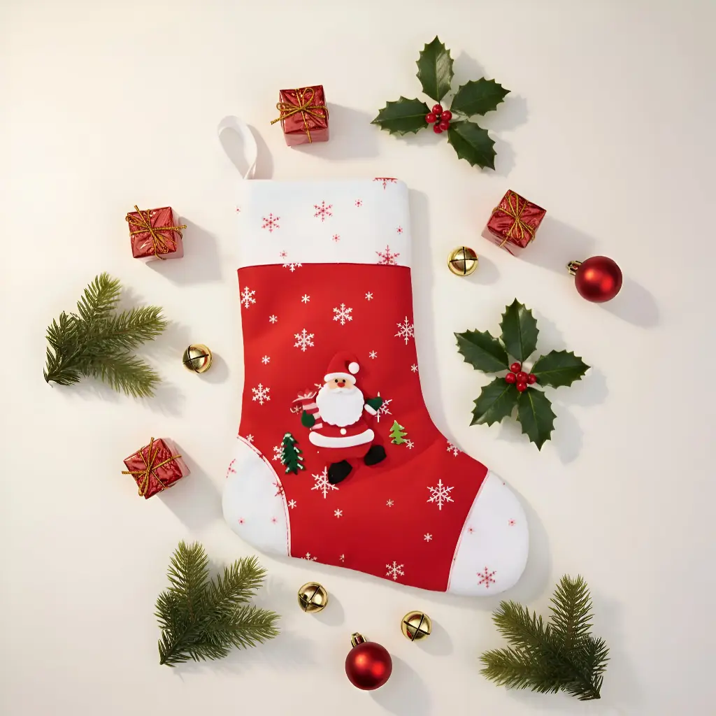 [4326470466723] Chaussette de Noël en Feutrine