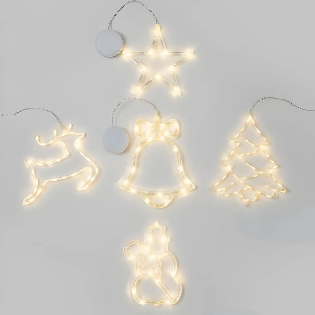 [4031456221196] Décoration Lumineuse de Noël sur Ventouse