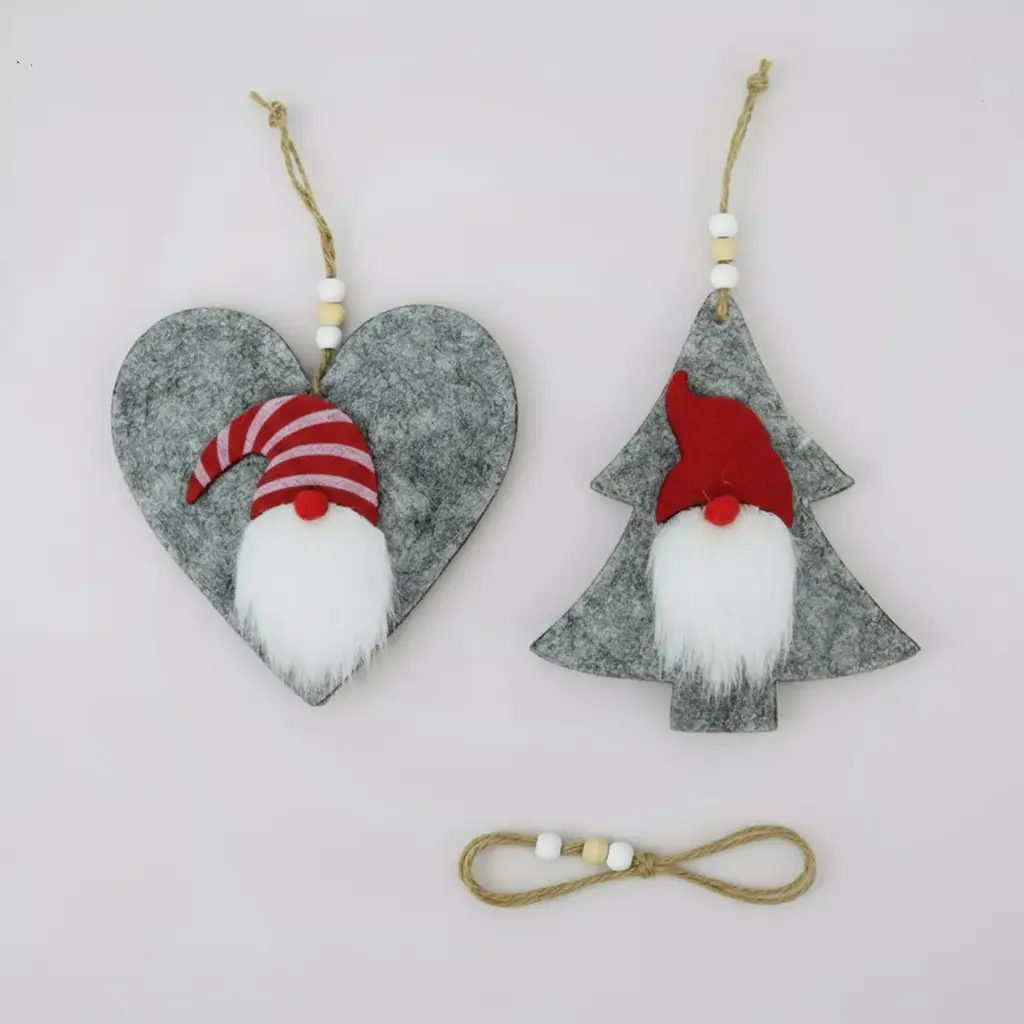 [4326470552051] Sujet de Noël en Lutin en Feutre