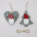 Sujet de Noël en Lutin en Feutre