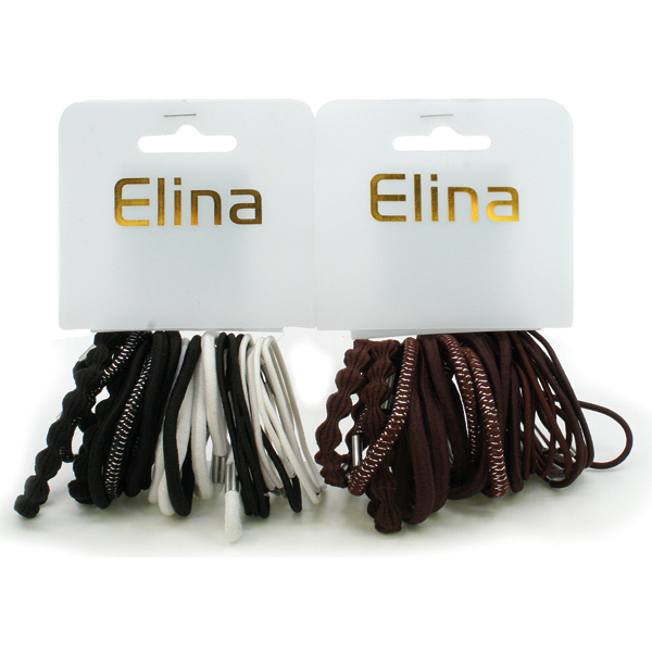 Elina - Élastique de cheveux 24 pcs