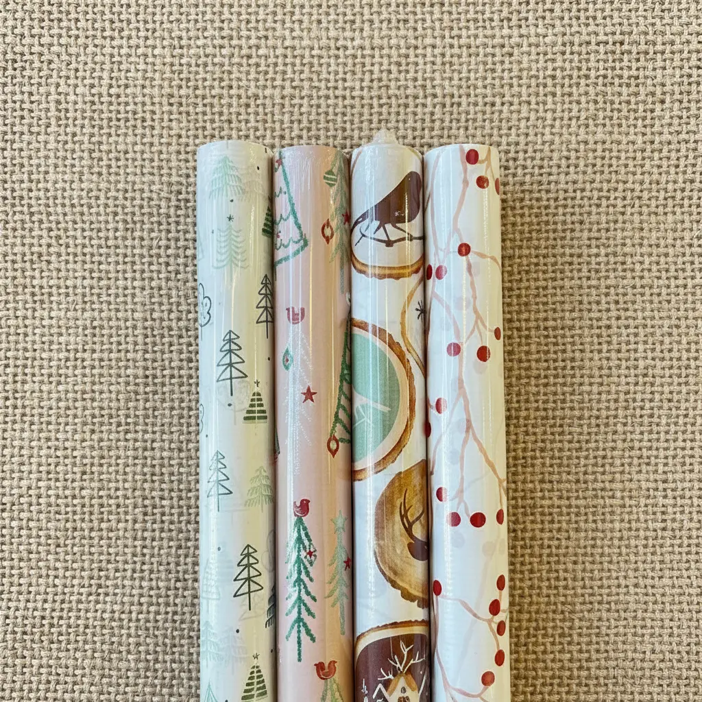 [8710675185781] Papier cadeau noël Woodland Warmth