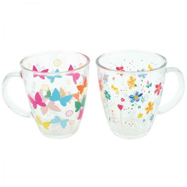 Tasse en verre "Spring Time" 300ml