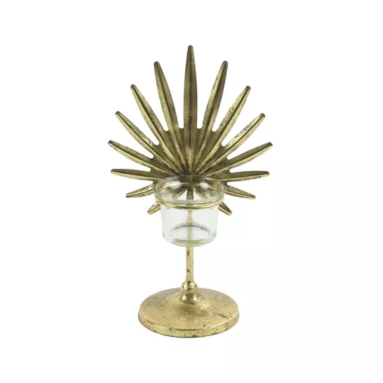 Countryfield - Bougeoir soleil doré 26 cm 
