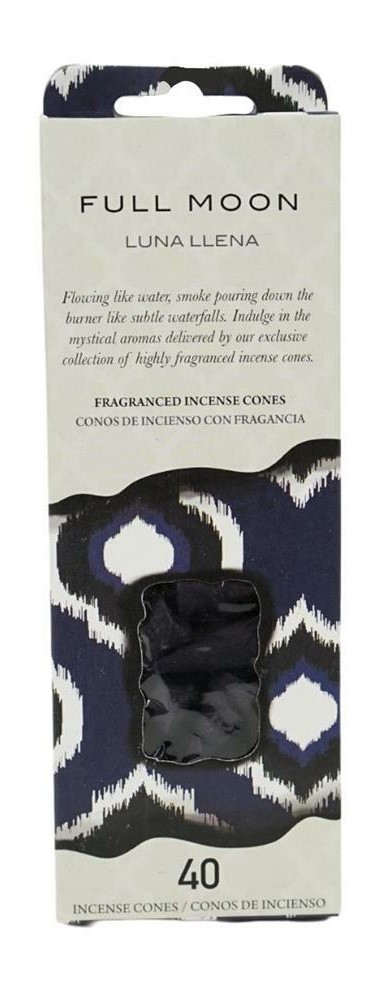 Cônes d'encens naturels "Full Moon" 40pcs