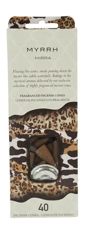 Cônes d'encens naturels "Myrrhe" 40pcs