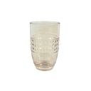 PTMD - Verres à eau ambré