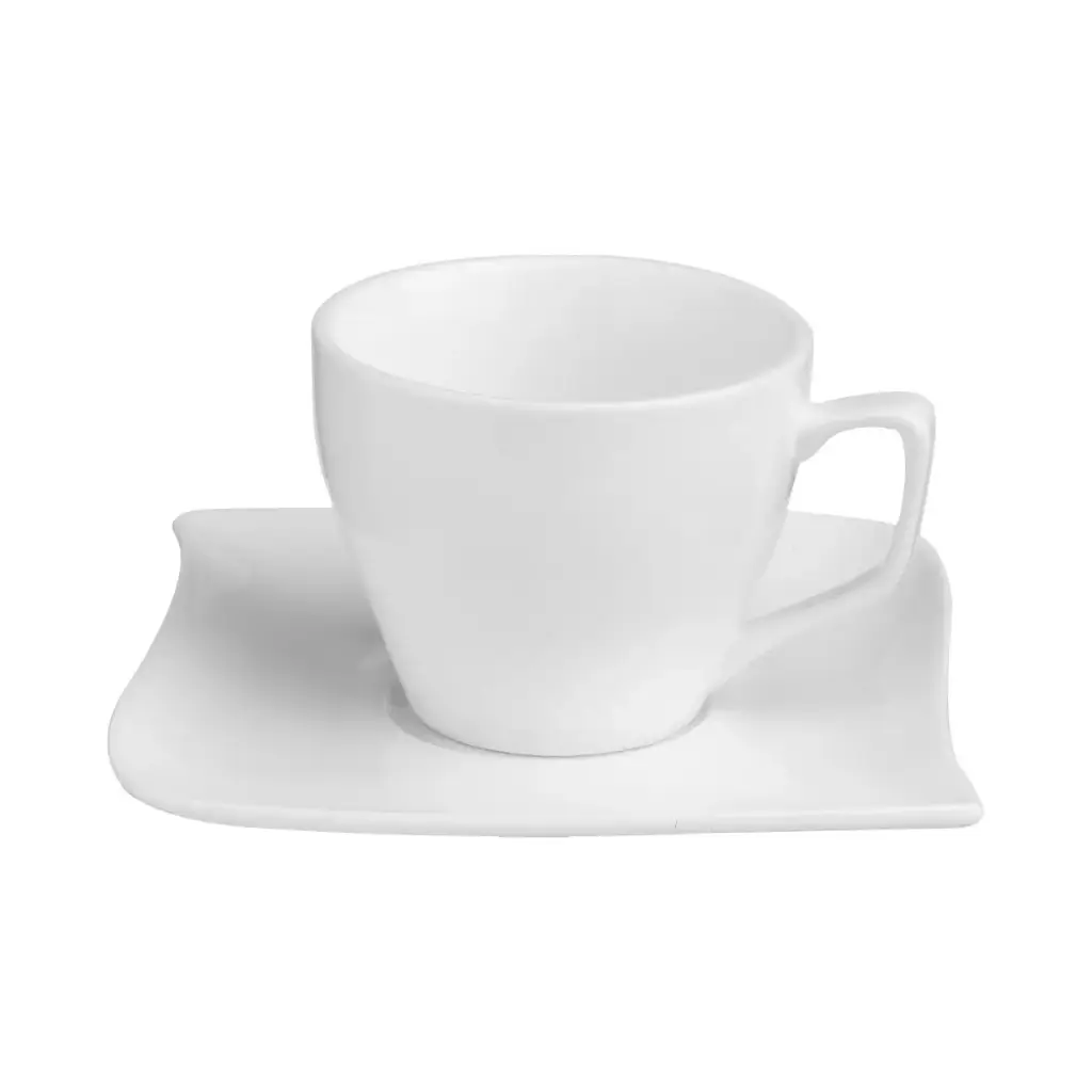 Secret de Gourmet - Tasses et sous tasse à café "Vague"
