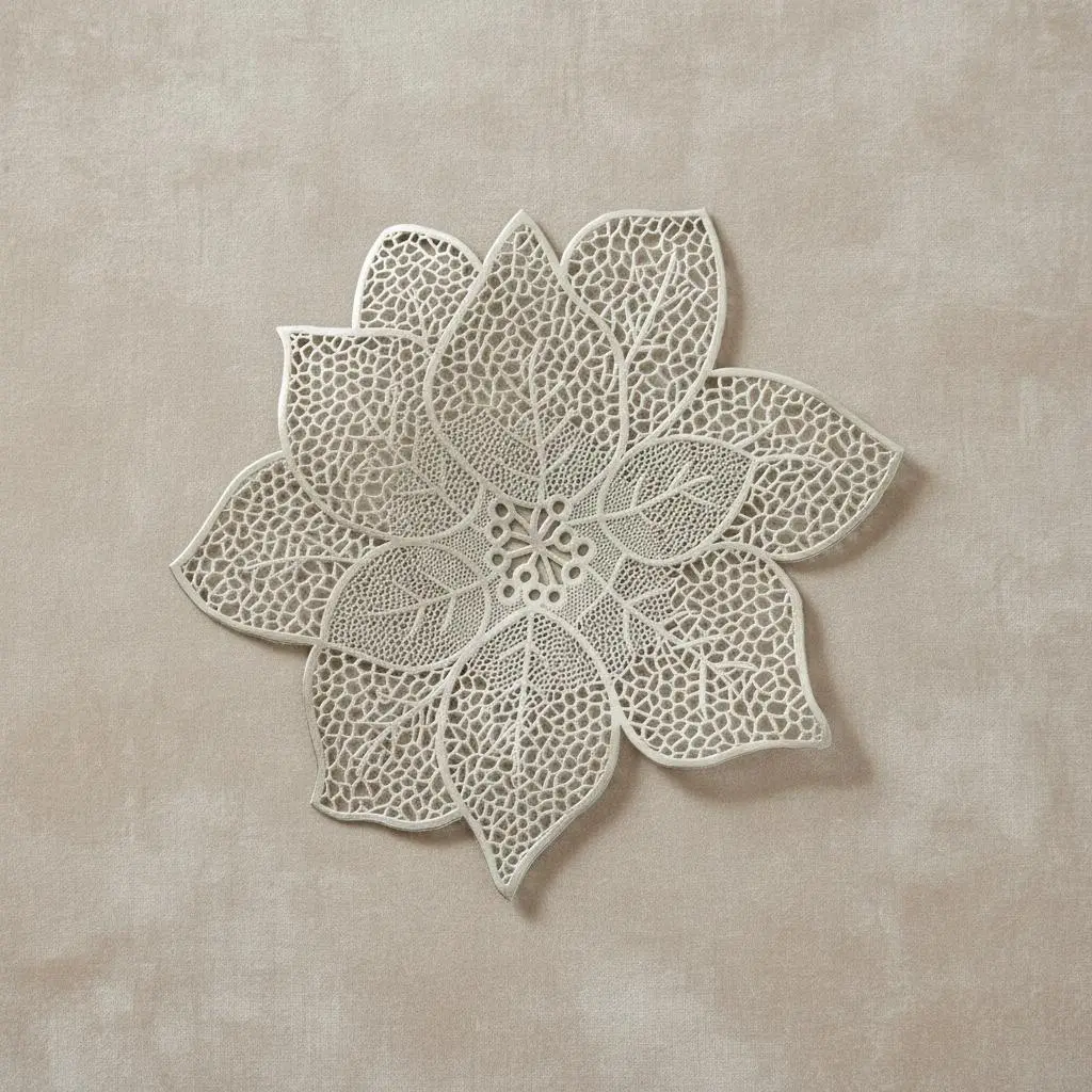 [3560239676966] Set de Table Fleur (doré)