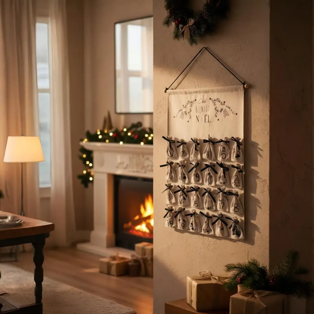 [3560238350614] Calendrier de l'Avent en tissus