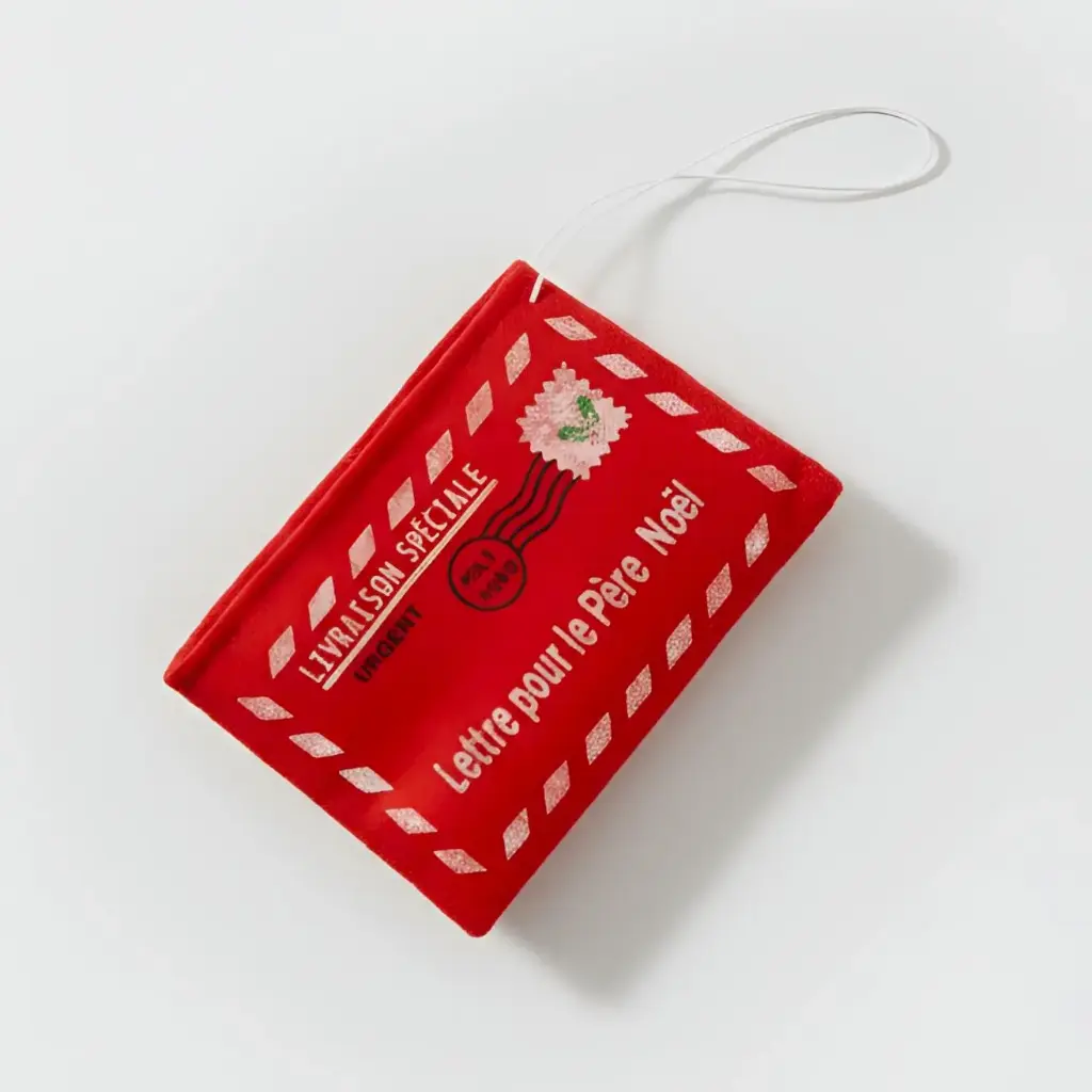 [3560232822124] Sujet de Noël - en forme d'Enveloppe pour Père-Noël