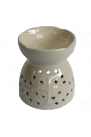 [5055796590490] Tree of Life - Brûleur en céramique (Ivoire)