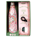 Coffret Bouteille Isotherme Fleurie 500 ml