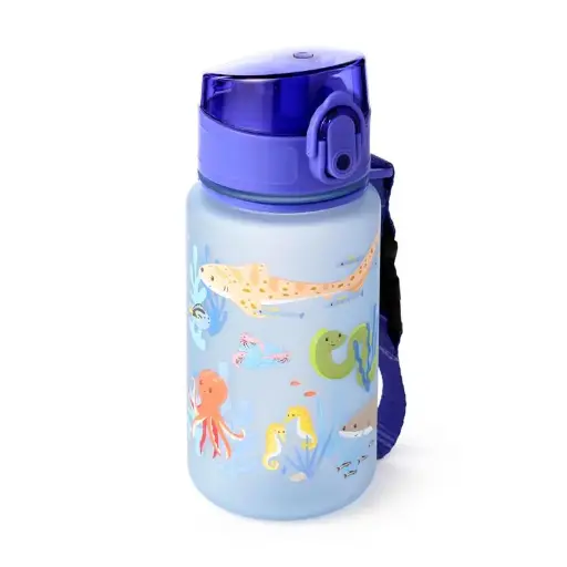 [5055071504907] Gourde en plastique Biosourcé Ecozen®350ml (Sealife)