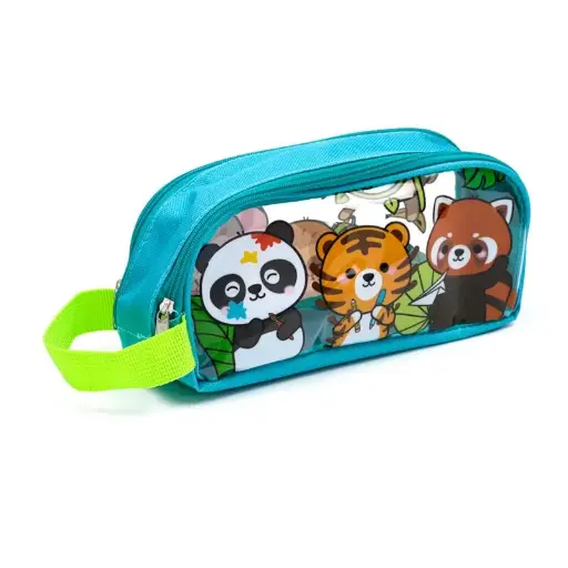 [5055071793134] Trousse Transparente Animaux Mignons