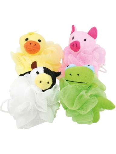 [HB-046-24] Éponge de bain décors animaux 