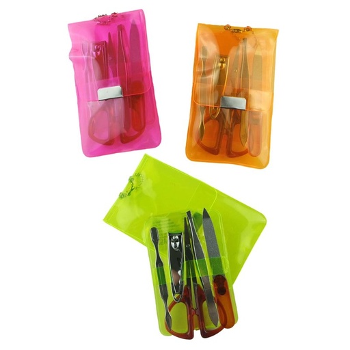 [HB-048-24] Elina - Set de manucure transparent 5 pcs
