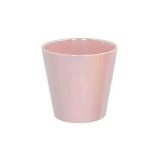 [JA-006-24] Cache-pot nacré rose 17 cm