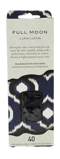 [HA-022-24] Cônes d'encens naturels "Full Moon" 40pcs