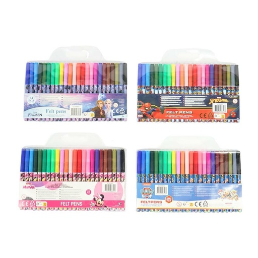 [PA-007-24] Set 24 de marqueurs pour enfants