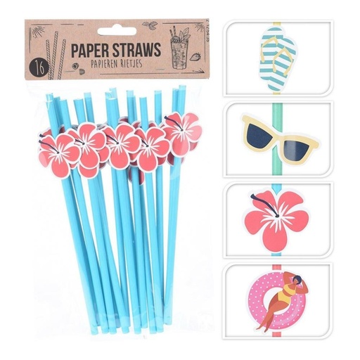 [CU-073-24] Pailles en papier Summer