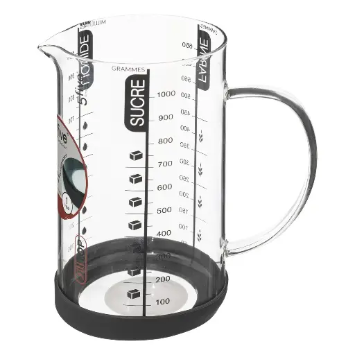 [3560232679773] 5five ∙ Verre Doseur Gradué SiliTop 1L 