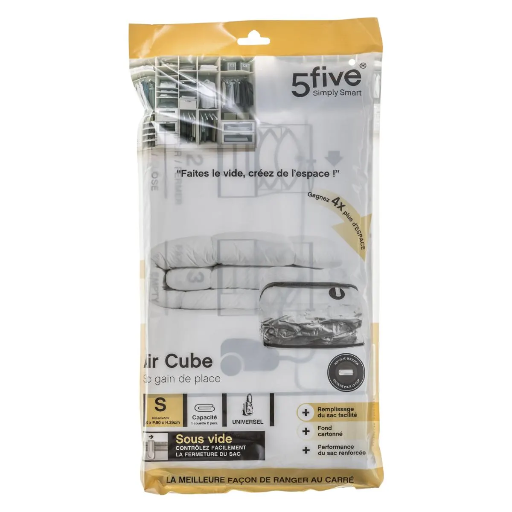 [3560239707967] 5five ∙ Sac de rangement sous-vide Air-cube S