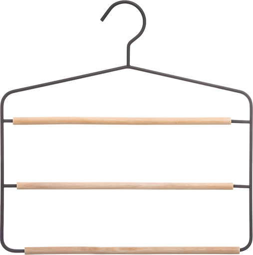 [3560238701164] 5five - Cintre en métal & bois 3 niveaux