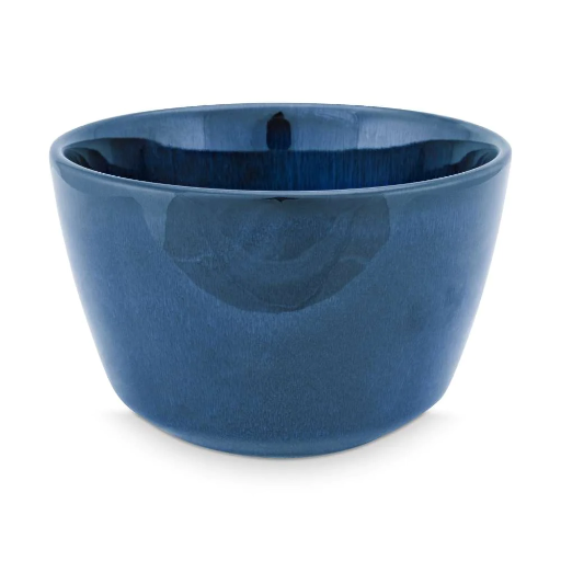 [CU-103-24] VT Wonen - Bol en porcelaine bleu cobalt